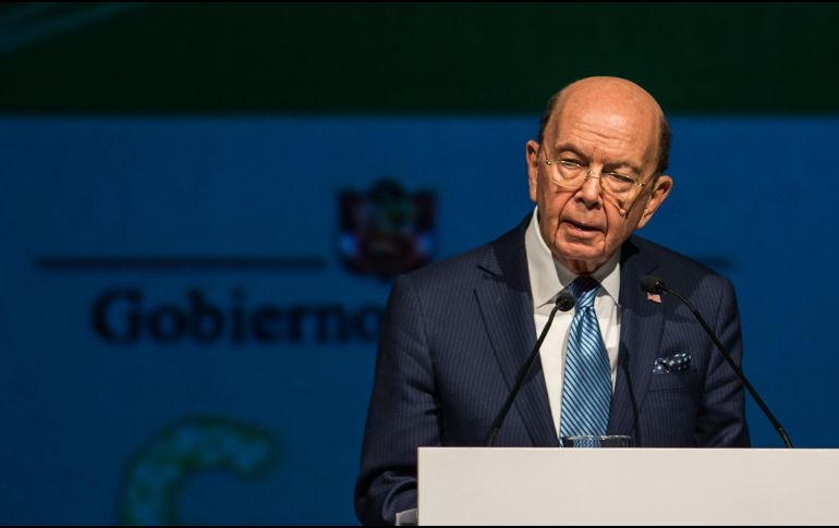 Wilbur Ross, secretario de Comercio estadounidense, se mostró optimista con respecto a la llegada de un acuerdo en las renegociaciones del TLCAN. AFP / E. Benavides