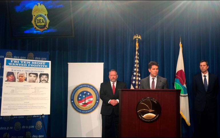 Estados Unidos anunció la apertura de un nuevo proceso judicial contra Caro Quintero en una Corte Federal de Nueva York. AP/L. Lugo