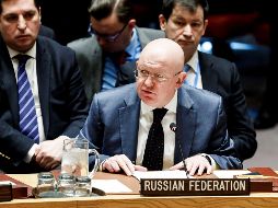 Moscú defiende que el supuesto ataque químico del pasado sábado en Duma fue un montaje, y que EU y sus aliados buscan usarlo como pretexto para actuar contra las autoridades de Damasco. EFE / J. Lane