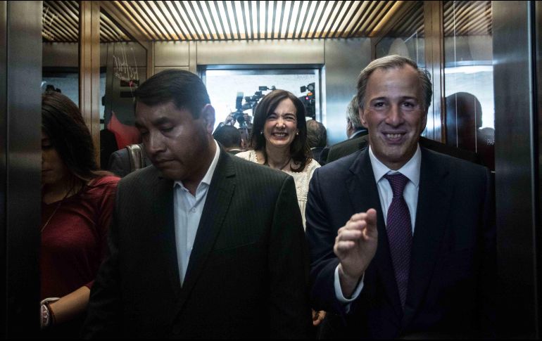 En conferencia de prensa, Meade Kuribreña subrayó que la propuesta para atender el tema de la defensa de 