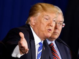 Uno de los riesgos que se correrían es que el presidente Trump finalmente anuncie su intención de retirarse del TLCAN. AP / ARCHIVO