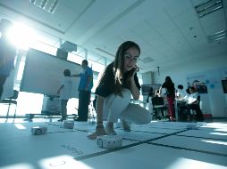 Los alumnos que participaron en esta dinámica fueron elegidos por el Sistema de Universidad Virtual de la Universidad de Guadalajara a partir de una evaluación de habilidades de comunicación. EL INFORMADOR/ A. Atilano