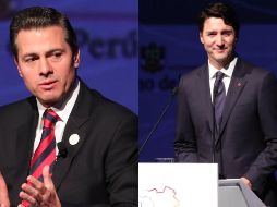  Peña Nieto participará en la ceremonia de inauguración de la VIII Cumbre de las Américas y en una cena que ofrece el presidente de la República del Perú, Martín Vizcarra. EFE/