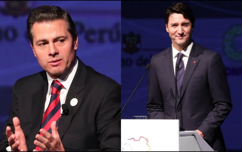  Peña Nieto participará en la ceremonia de inauguración de la VIII Cumbre de las Américas y en una cena que ofrece el presidente de la República del Perú, Martín Vizcarra. EFE/