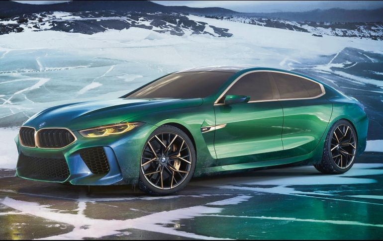 El M8 Gran Coupé  será la versión más radical del Serie 8. ESPECIAL / BMW
