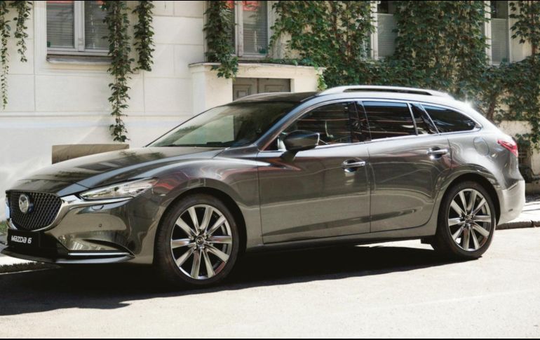 El Mazda 6 Wagon contará con tres diferentes motores. ESPECIAL / Mazda
