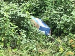 El cadáver del pequeño fue localizado en una caja de cartón, en estado de descomposición. ESPECIAL/TWITTER