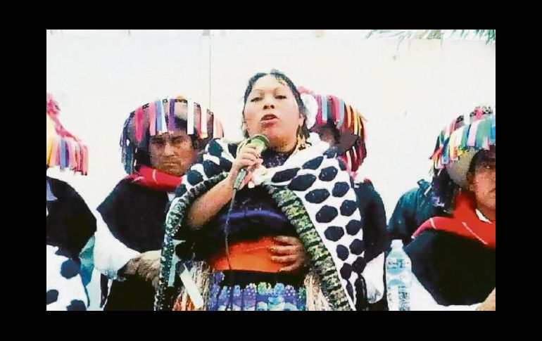 Rosa Pérez, alcaldesa de Chenalhó. ESPECIAL