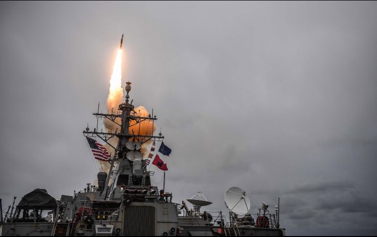 Los ataques occidentales golpearon tres sitios vinculados al programa del arsenal químico del régimen de Bashar al Asad. EFE