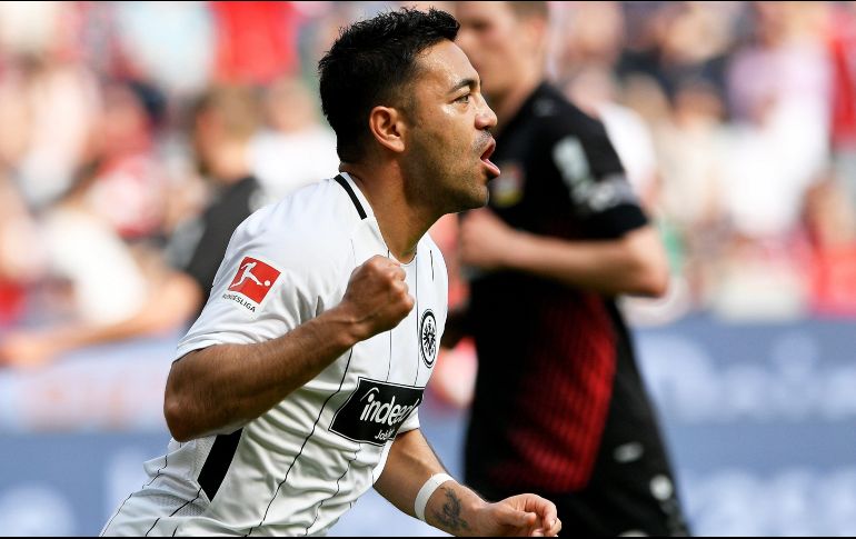 Tras un contragolpe del Frankfurt, Marius Wolf le pondría un pase filtrado a Fabián que controlaría de pierna derecha y con la parte interna remataria el segundo poste. EFE / S. Steinbach