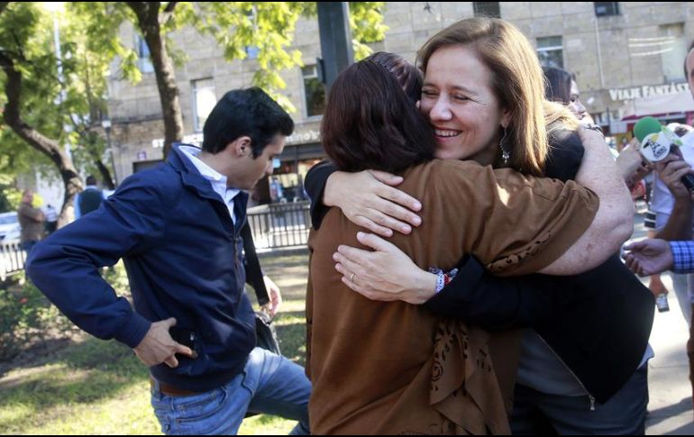 La candidata independiente promete que su gobierno siempre cuidará de los valores y los principios en los diferentes temas. EL INFORMADOR / ARCHIVO