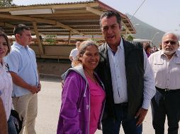 Rodríguez se reunió ante simpatizantes en la Expo Guadalupe de la ciudad de Monterrey para iniciar su campaña presidencial. NTX/ ESPECIAL