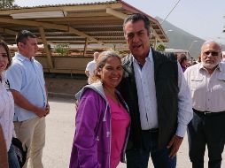 Además de cientos de jóvenes con sus camisetas de #BroncoPresidente, se encuentran algunos funcionarios del gobierno local como el Secretario de Salud, Manuel de la O.  NTX/ ESPECIAL
