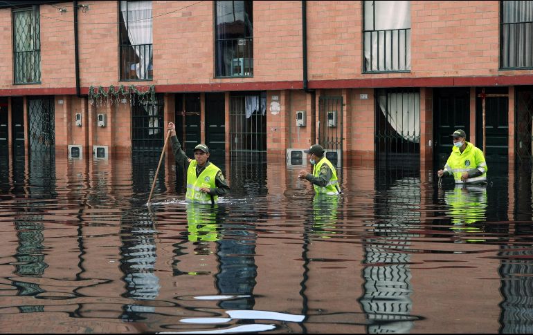 La lluvia que causó diversas afectaciones y víctimas fatales es parte de la temporada lluvial de Colombia que se extiende hasta el mes de junio. EFE/ ARCHIVO
