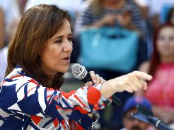 “Se han robado la tranquilidad, hay que recuperar la paz y con ello la confianza en la sociedad y en el gobierno”, comentó la abanderada presidencial. SUN / Y. Xolalpa