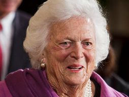 Bárbara Bush es la esposa de George H. W. Bush, el presidente número 41 de Estados Unidos, y también madre de George W. Bush. EFE / ARCHIVO