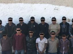 Quienes fueron privados de su libertad no contaban con documentos legales y se hallaban retenido dentro de un inmueble ubicado al sur del estado. ESPECIAL/ Fiscalía General del Estado