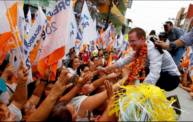 Anaya también se pronunció contra la impúnidad. NOTIMEX/J. Lira