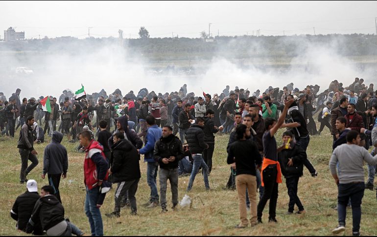 Desde el 30 de marzo, decenas de miles de palestinos han participado en protestas en diferentes localidades a lo largo de la frontera entre Israel y la franja de Gaza. EFE