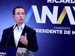 Anaya reiteró su llamado al PRI y a Morena para dejar atrás la violencia y a que sean respetuosos de este proceso electoral. NTX / J. Lira