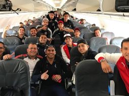 Chivas arribó a Toronto este domingo en vuelo charter privado para evitar retrasos y poder aprovechar el tiempo previo al partido. INSTAGRAM / Chivas