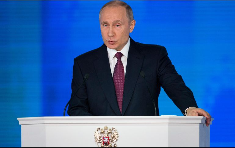 Putin niega que Damasco perpetrado un ataque químico contra la población civil en la localidad de Duma. AP/ARCHIVO