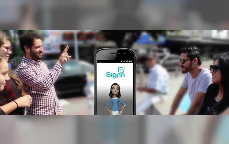 Aseguran que esta herramienta de accesibilidad permitirá que las personas con discapacidad auditiva puedan aprender con libertad y de manera autodidacta. ESPECIAL / Conacyt