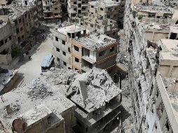 La llegada de los inspectores al lugar se dio poco después de que las autoridades sirias admitieron que los reportes de más bombardeos. AFP /