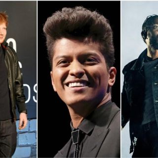 Kendrick Lamar, Bruno Mars y Ed Sheeran encabezan nominaciones a Billboard 2018