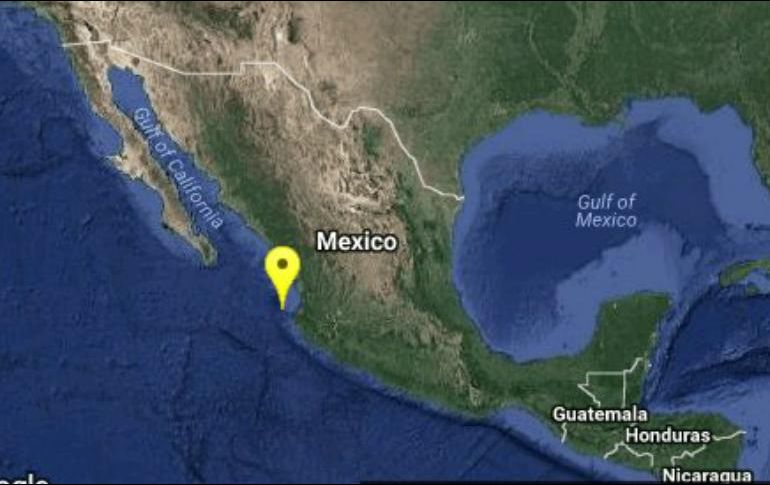 El SSN informó que el seísmo ocurrió a las 16:14:29. TWITTER / @SismologicoMX