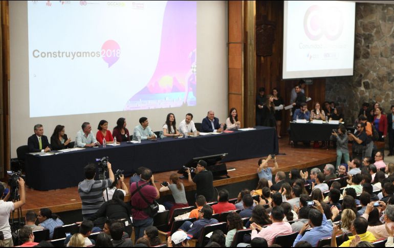 Los candidatos participaron en el proyecto universitario 