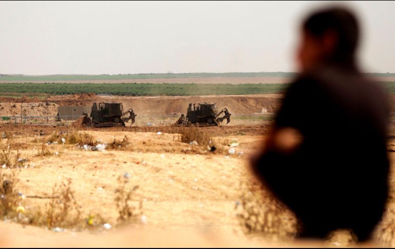 La tensión ha aumentado recientemente en torno a la Franja debido a las protestas de los últimos días. AFP/M. Hams