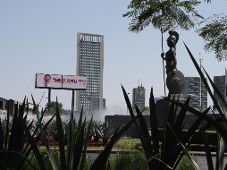 La responsabilidad de la pantalla que se muestra en la imagen es de la agencia contratada para publicitar al candidato, aseguró el equipo de Carlos Lomelí. EL INFORMADOR/A. Camacho