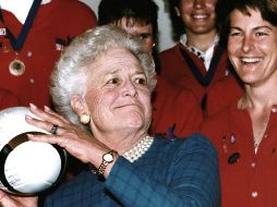 Barbara Bush falleció este martes a los 92 años. AFP / ARCHIVO