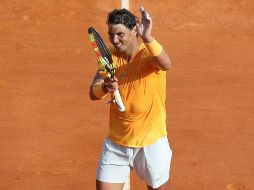 Rafa se enfrentará en la siguiente etapa al prometedor ruso Karen Khachanov, que unas horas antes había barrido de la pista al francés Gilles Simon. AFP / V. Hache