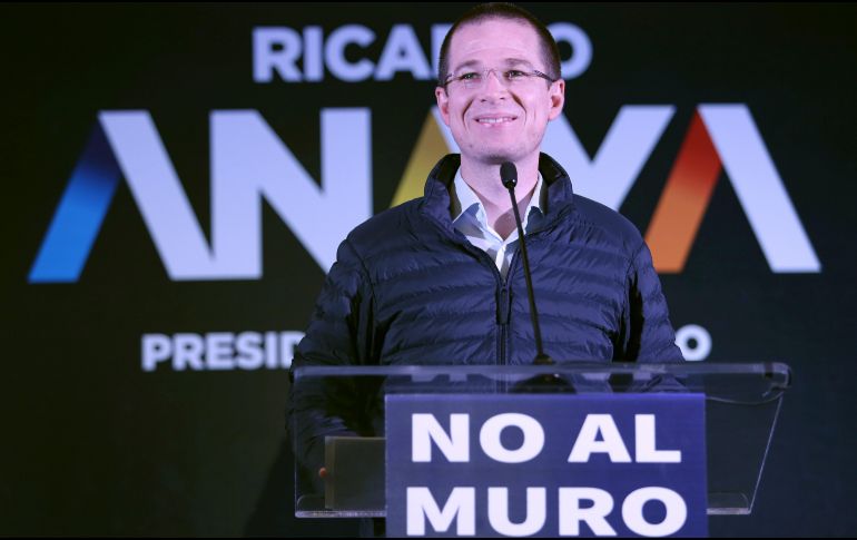 Anaya presentó este miércoles su propuesta sobre la relación bilateral con EU. EFE / Especial