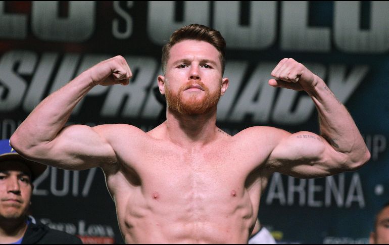 El regreso del pugilista se daría en septiembre durante el fin de semana de la Independencia de México, ''en lo que será el evento más grande del año para el deporte'', según Golden Boy Promotions. AFP / ARCHIVO