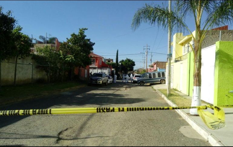 La zona alrededor de la finca quedó resguardada. ESPECIAL