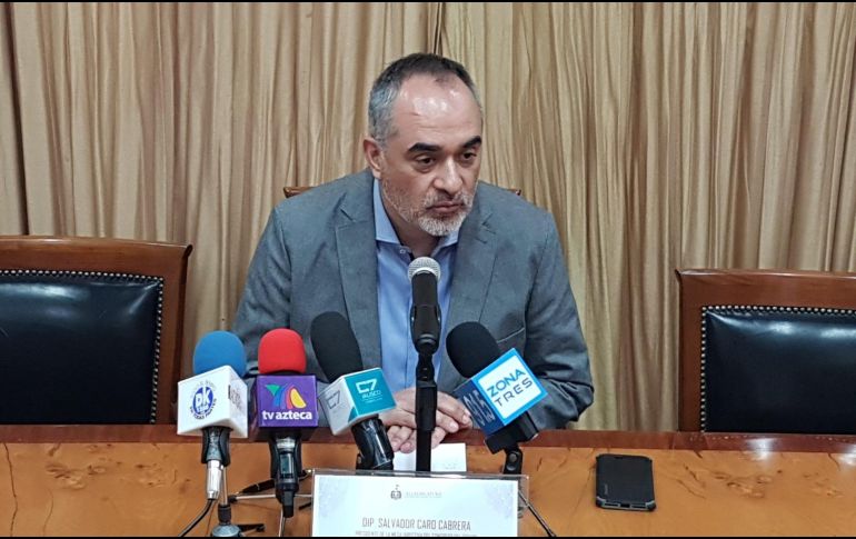 Salvador Caro dijo que revisarán la situación para determinar si se pueden imponer sanciones. TWITTER / @LegislativoJal