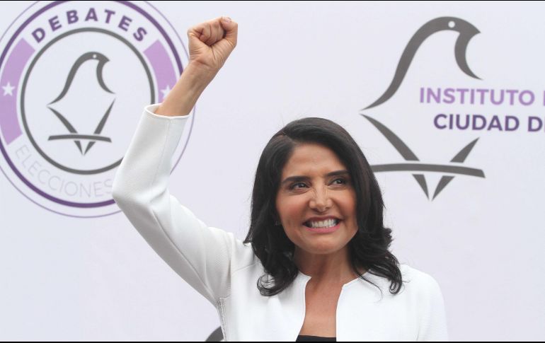 El debate en la Ciudad de México inició después de las 19:30 horas. NTX / G. Durán