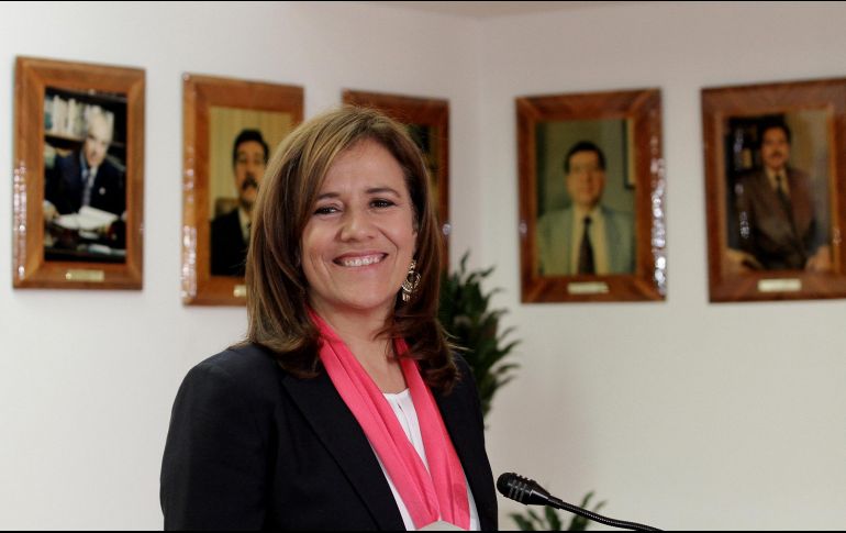 Zavala dijo que los agentes que la siguieron fueron “muy amables”. NOTIMEX/P. Sánchez