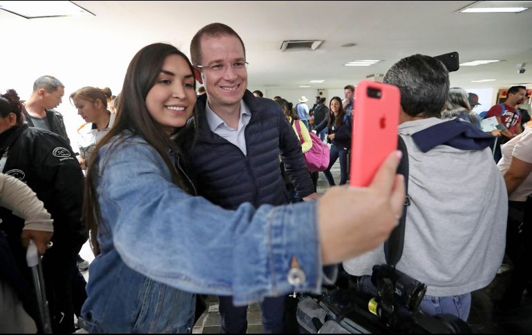 Anaya presentó su propuesta en materia de educación durante su conferencia matutina. SUN / ARCHIVO