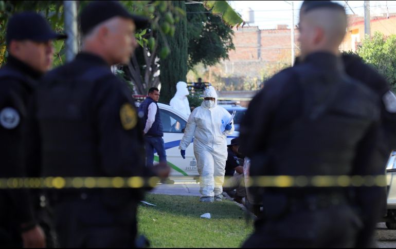 En el operativo participan elementos de la Fiscalía Estatal. EFE/C. Zepeda