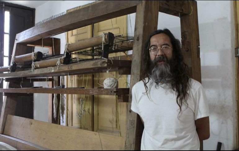 Jaime Ashida, director del Taller Mexicano de Gobelinos. EL INFORMADOR/E. Barrera