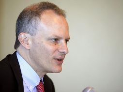 Alejandro Werner, director del Departamento del Hemisferio Occidental del FMI, se mostró optimista con el panorama económico de México en los próximos años. EFE / ARCHIVO