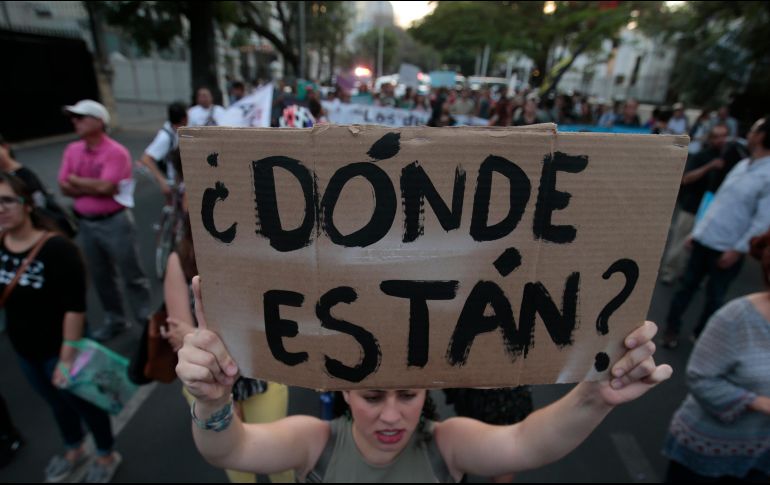 “Cualquier persona puede convertirse en víctima en cualquier momento y ser desaparecida sin que haya alguna consecuencia”, expresó la coordinadora del área de Incidencia del CEPAD. EL INFORMADOR / ARCHIVO