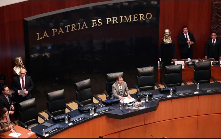 Ernesto Cordero, presidente de la Mesa Directiva del Senado, adelantó que la iniciativa será revisada con mucho cuidado con el propósito de mejorarla. SUN/Archivo