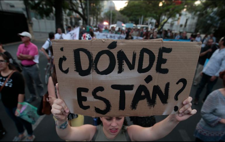 Respecto al número de víctimas de homicidio doloso en el país, aumentó 23.3% en el primer trimestre de 2018, comparado con el mismo periodo de 2017, considerado el año más violento. EL INFORMADOR/ ARCHIVO