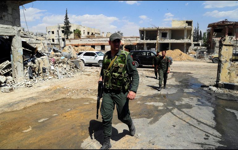 Al menos nueve civiles murieron desde el jueves por los ataques, denuncian. EFE/SANA