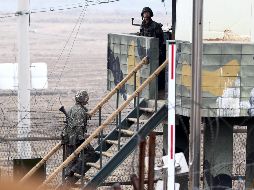 La reunión fue propuesta por Pyongyang y tendrá lugar en el pabellón Tongilgak, en la zona fronteriza. EFE/ARCHIVO